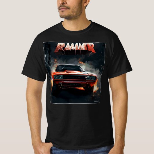 MUSKELAUTO HALLOWEEN [Rammer] 025 T-Shirt (Vorderseite)