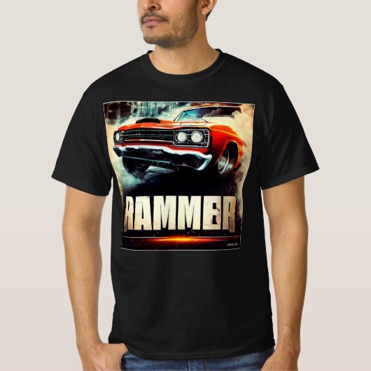 MUSKELAUTO HALLOWEEN [Rammer] 030 T-Shirt (Vorderseite)