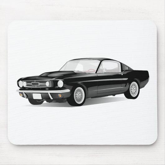Muskelauto Mousepad (Vorne)