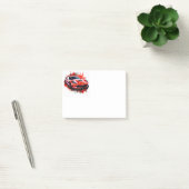Muskelauto post-it klebezettel (Büro)