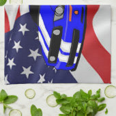 Muskelautoentwurf Küchentuch (Gefaltet)