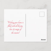 Muskelballerina Postkarte (Rückseite)