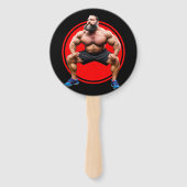 Muskelbär Fächer (Rückseite)