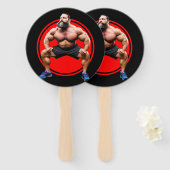 Muskelbär Fächer (Vorne und Hinten)