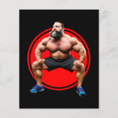 Muskelbär Flyer (Vorne)