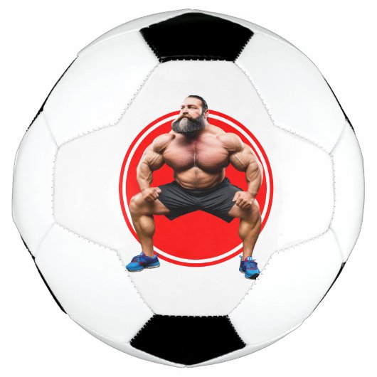 Muskelbär Fußball (Vorderseite)