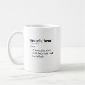 MUSKELBÄR KAFFEETASSE (Links)