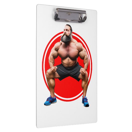 Muskelbär Klemmbrett (Rechts)