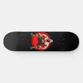 Muskelbär Skateboard (Horizontal)