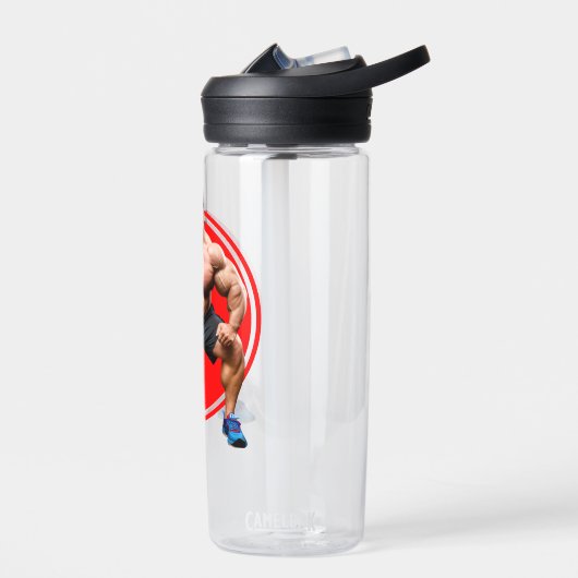 Muskelbär Trinkflasche (Links)