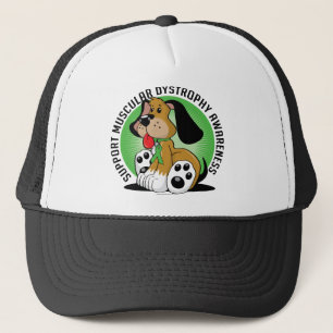 Muskeldystrophie-Hund Truckerkappe