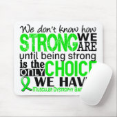 Muskeldystrophie, wie stark wir sind mousepad (Mit Mouse)