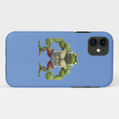 Muskelfrosch, starker Muskelfrosch Case-Mate iPhone Hülle (Rückseite (Horizontal))