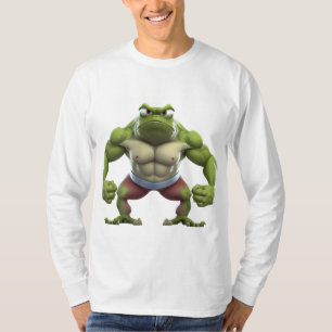 Muskelfrosch, starker Muskelfrosch T-Shirt