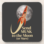 Muskelgetränkekasten Getränkeuntersetzer (Vorderseite)