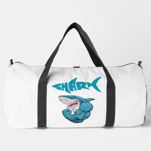 Muskelhai Duffle Bag (Vorderseite)