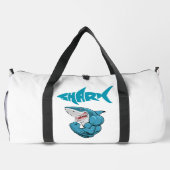 Muskelhai Duffle Bag (Rückseite)