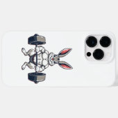 Muskelhase Gym Pumpernickel Case-Mate iPhone Hülle (Rückseite (Horizontal))