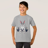 Muskelhase Gym Pumpernickel T-Shirt (Vorne ganz)