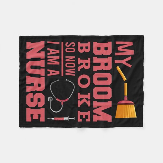 Muskelhexen Fleecedecke (Vorderseite (Horizontal))