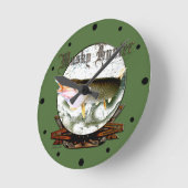 Muskeljäger 1 runde wanduhr (Winkel)