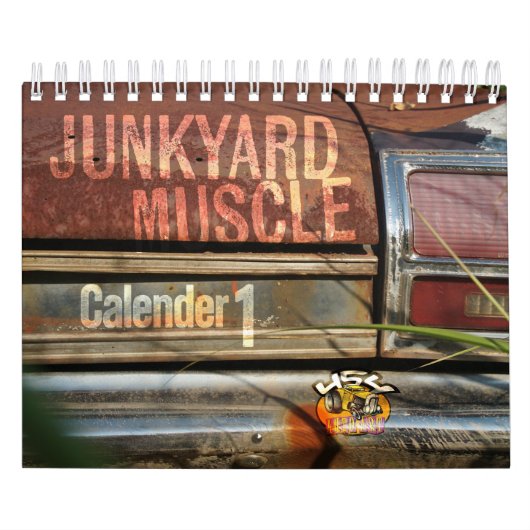 Muskelkalender von Junkyard 1 Kalender (Titelbild)