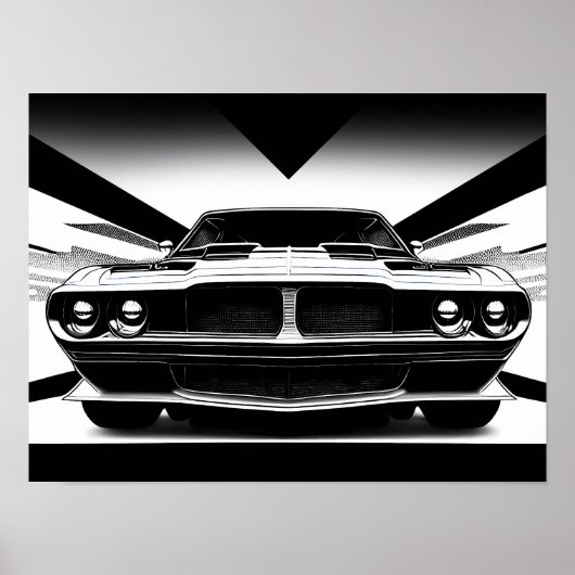 Muskelkater Art Print Poster (Vorne)