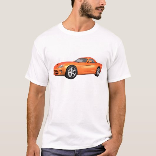 Muskelkater für Viper: Orange Finish T-Shirt (Vorderseite)