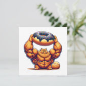 Muskelkater Heben Doughnut (Stehend Vorderseite)