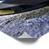 Muskelkater Mustang Poster (Ecke)