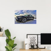 Muskelkater Mustang Poster (Heimbüro)