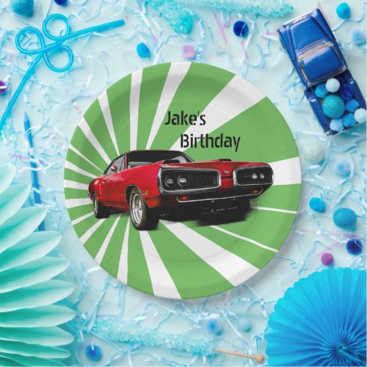 Muskelkater Pappteller (Party)