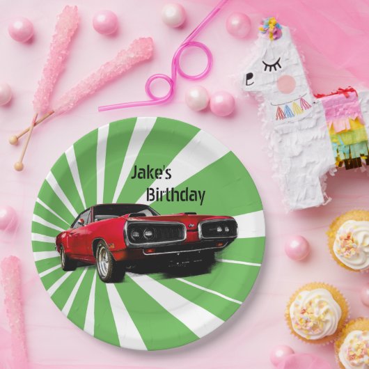 Muskelkater Pappteller (Party)