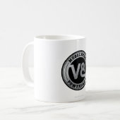 Muskelkater V8 Kaffeetasse (Vorderseite Links)