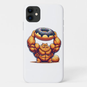 Muskelkatze hebt Donut Case-Mate iPhone Hülle