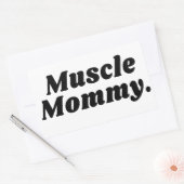 Muskelkleber Rechteckiger Aufkleber (Umschlag)