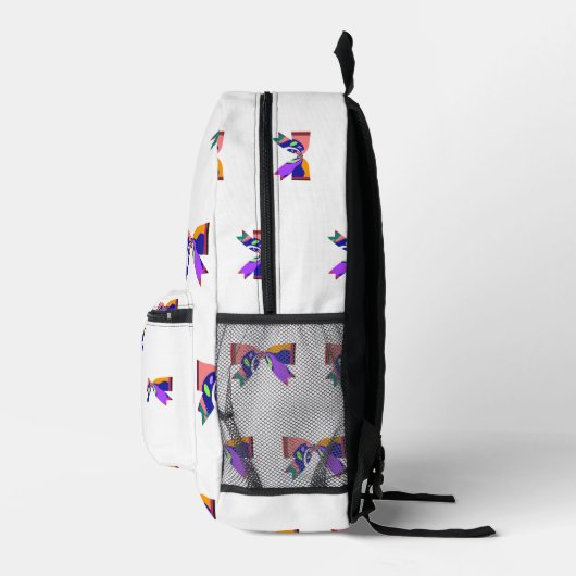 Muskelkrämpfe und Knäuel Kinder Mädchen Bedruckter Rucksack (Rechts)