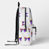 Muskelkrämpfe und Knäuel Kinder Mädchen Bedruckter Rucksack (Links)