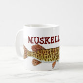 MUSKELLUNGE KAFFEETASSE (Vorderseite Links)
