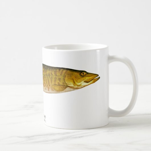 Muskellunge Tasse (Rechts)