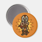 Muskelmagnet. Magnet (Vorderseite/Rückseite)