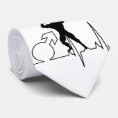 Muskelmännchen der männlichen Krankenschwester EKG Krawatte (Gerollt)