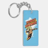 Muskelmomme Schlüsselanhänger (Vorderseite links)