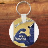 Muskelmuskel anzeigen schlüsselanhänger (Vorderseite)