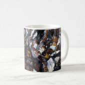 Muskeln & Barnacles am Bob Creek, OR Kaffeetasse (VorderseiteRechts)