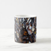 Muskeln & Barnacles am Bob Creek, OR Kaffeetasse (Mittel)