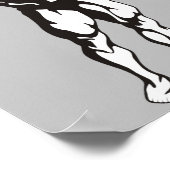 Muskeln des Körpers Poster (Ecke)