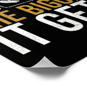 Muskeln erhalten größere Bodybuilding Gym Training Poster (Ecke)