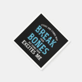 Muskeln Knochen Chirurgen Orthopädie Geschenkstich Serviette (Ecke)