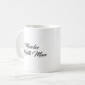 Muskeln machen Menschen - Workout Inspiration Kaffeetasse (Vorderseite Links)